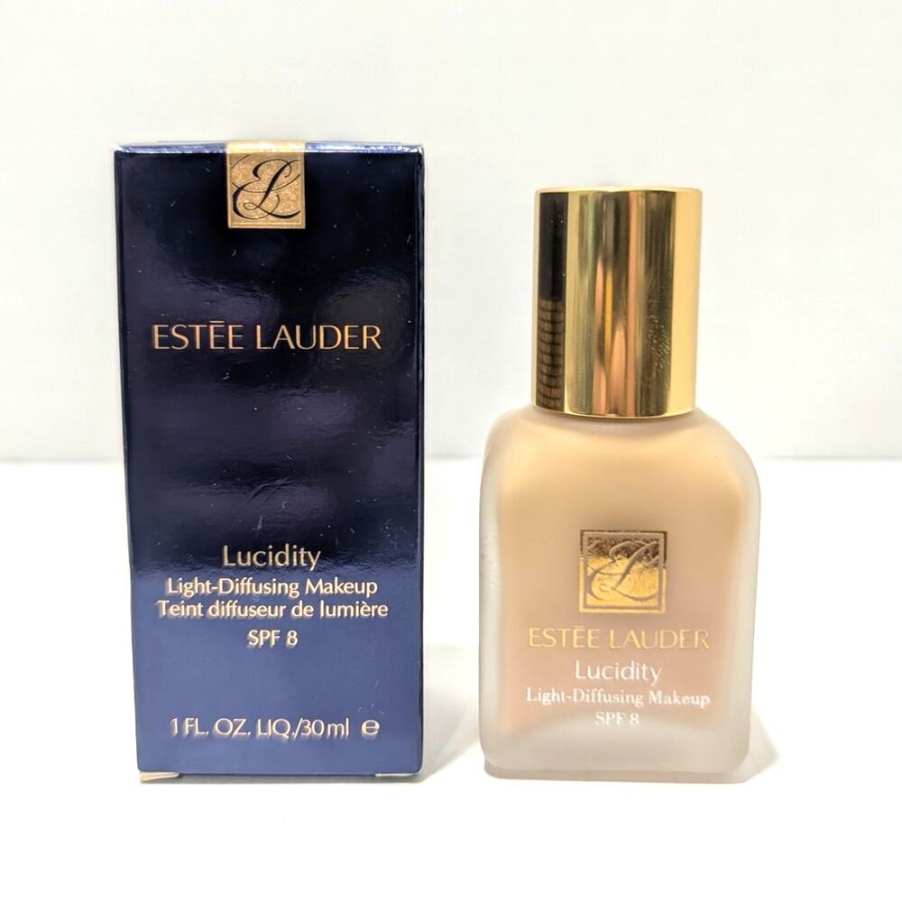Estee Lauder Lucidity Foundation 2C2 Neutral Beige 04 Unused 1oz Full